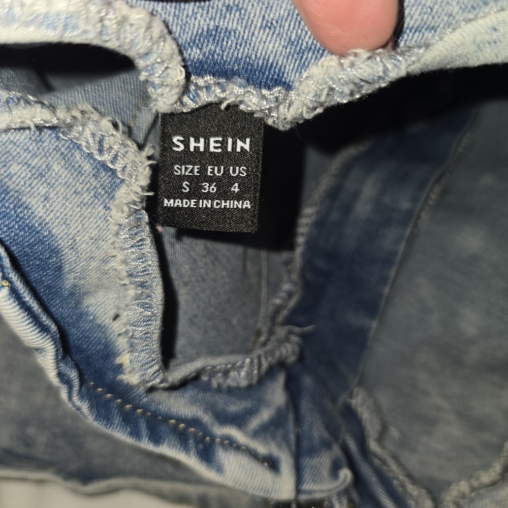 SHEIN Light Blue Denim Mini Skirt - Picture 5 of 6